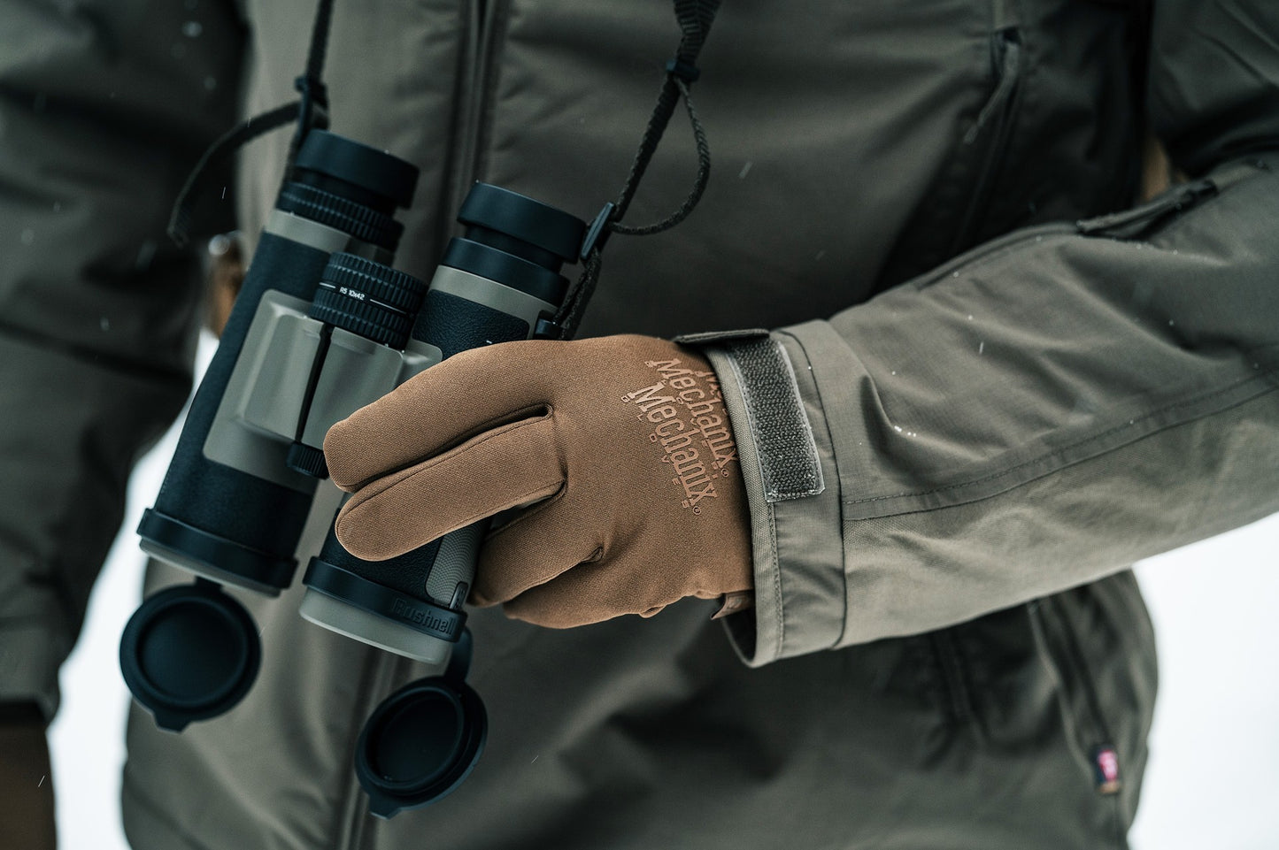 Rękawice taktyczne Mechanix Wear ColdWork Base Layer - Coyote