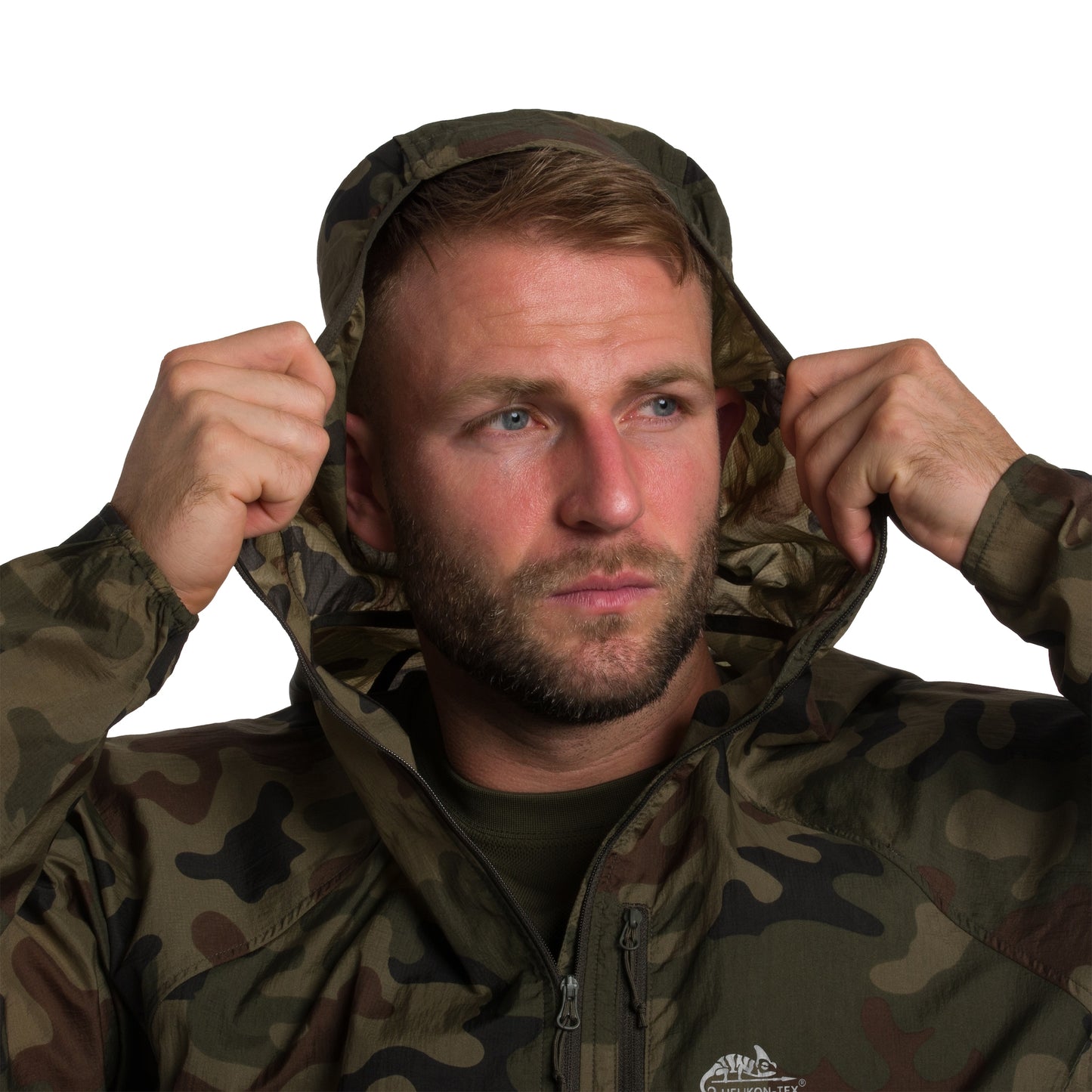 Kurtka Helikon Tramontane WindPack - wz.93 Pantera PL Woodland