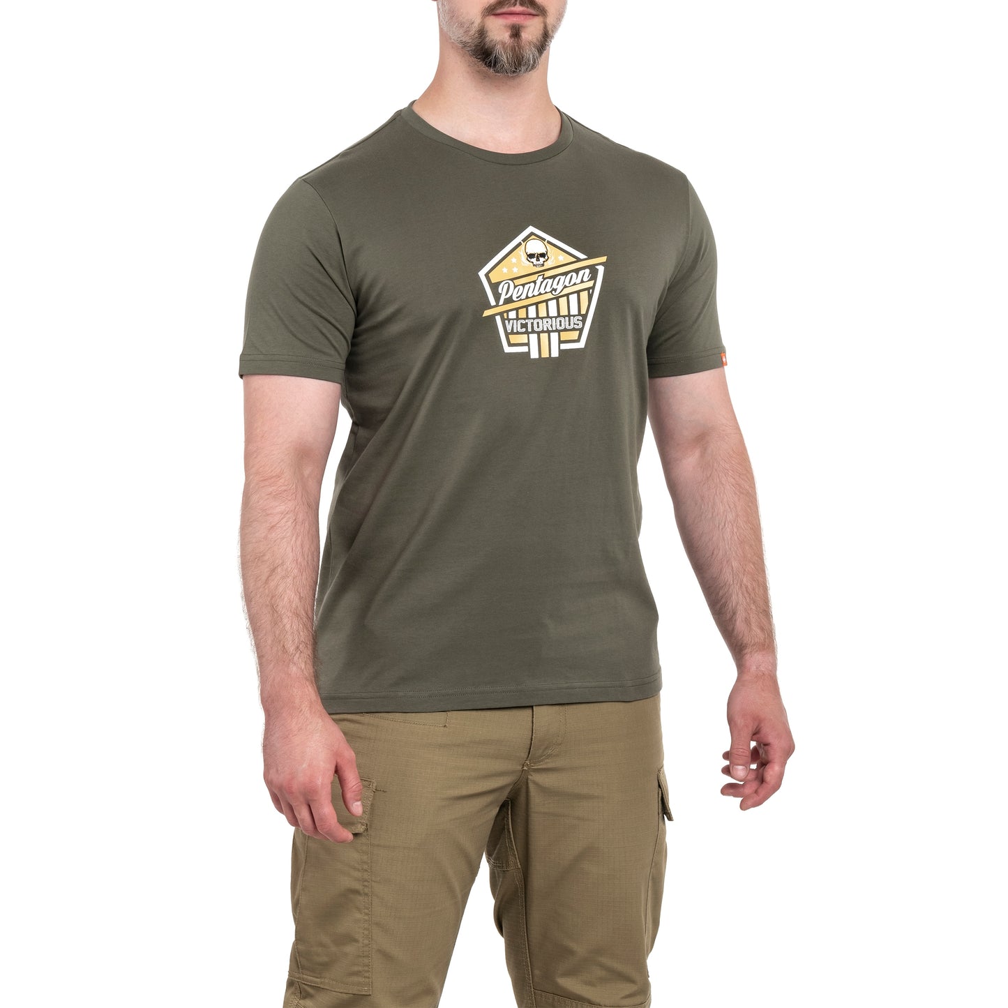 Koszulka T-Shirt Pentagon "Victorious" - Olive