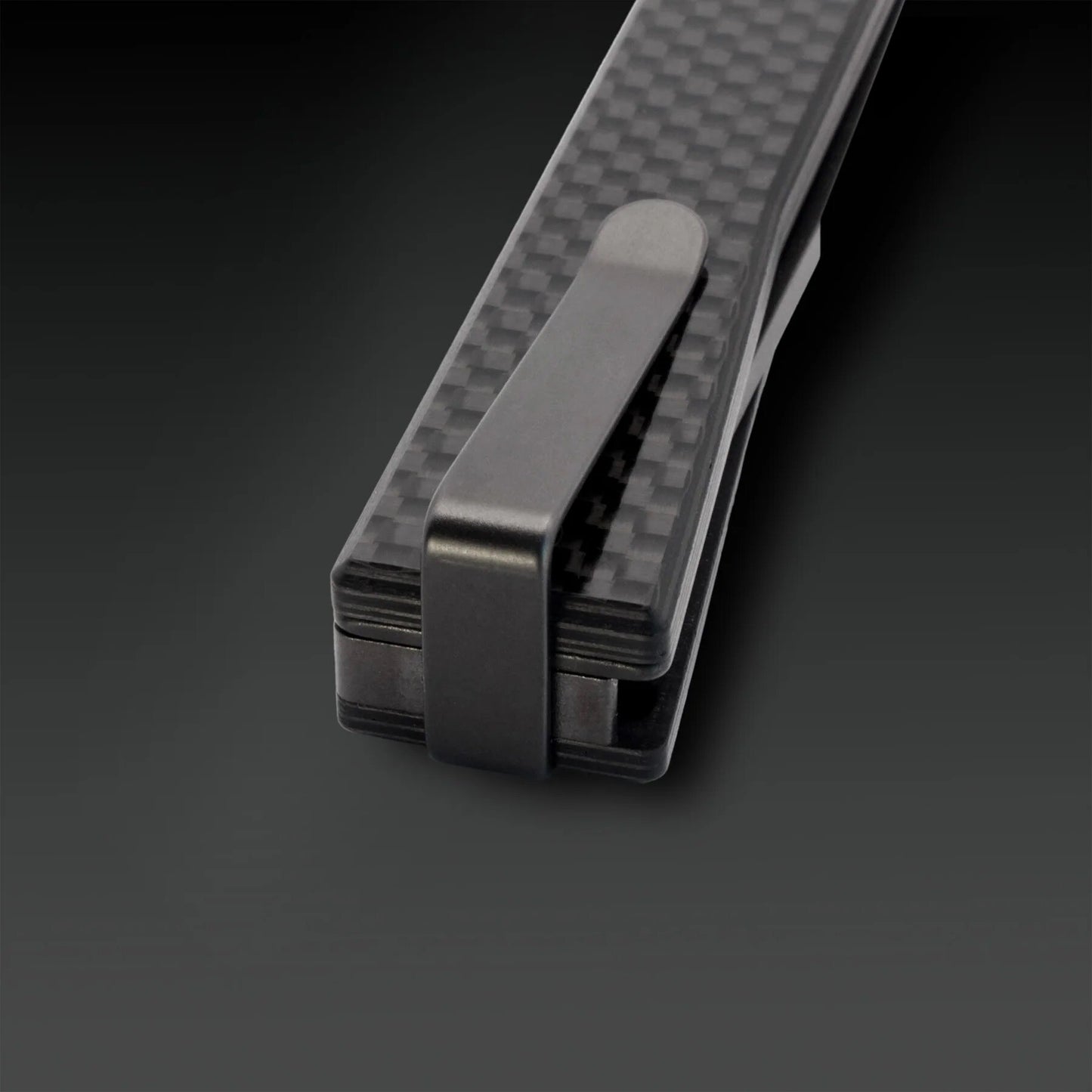 Nóż składany Ocaso Solstice Harpoon Carbon Fiber - Black