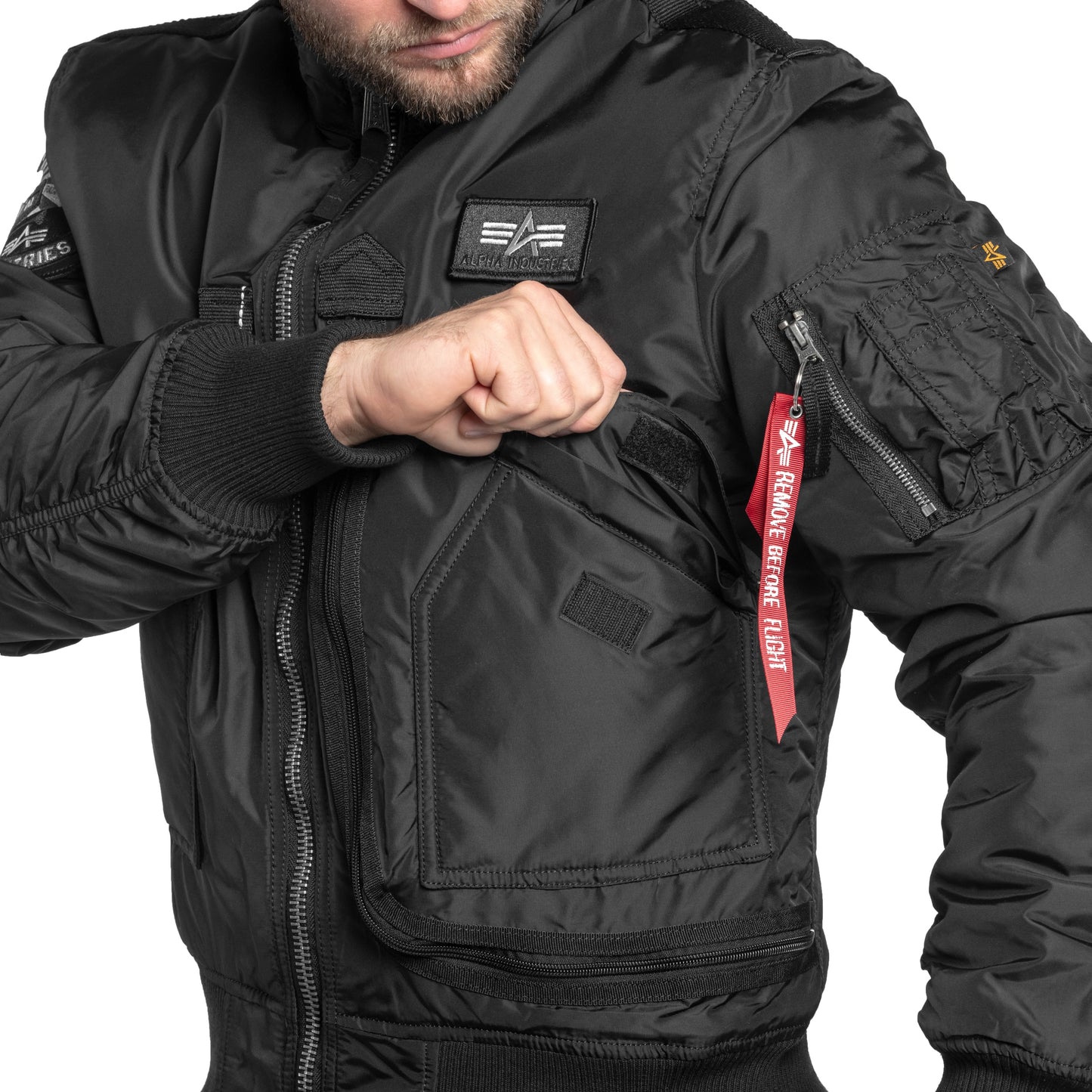 Kurtka Alpha Industries Engine - Black