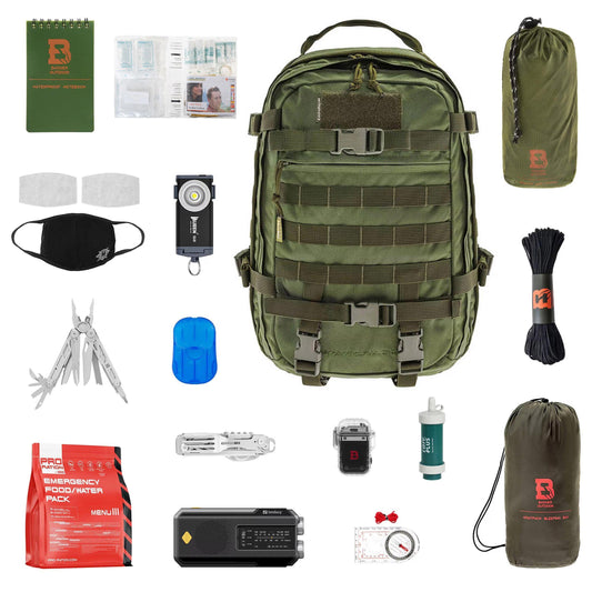 Plecak RCB Wisport Sparrow II 30 l Olive Green - z wyposażeniem