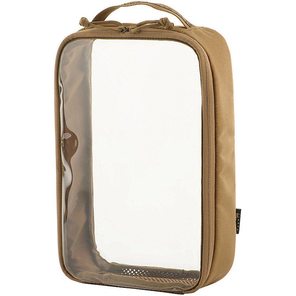 Organizer M-Tac Elite przezroczysty Large (30 x 19 cm) - Coyote