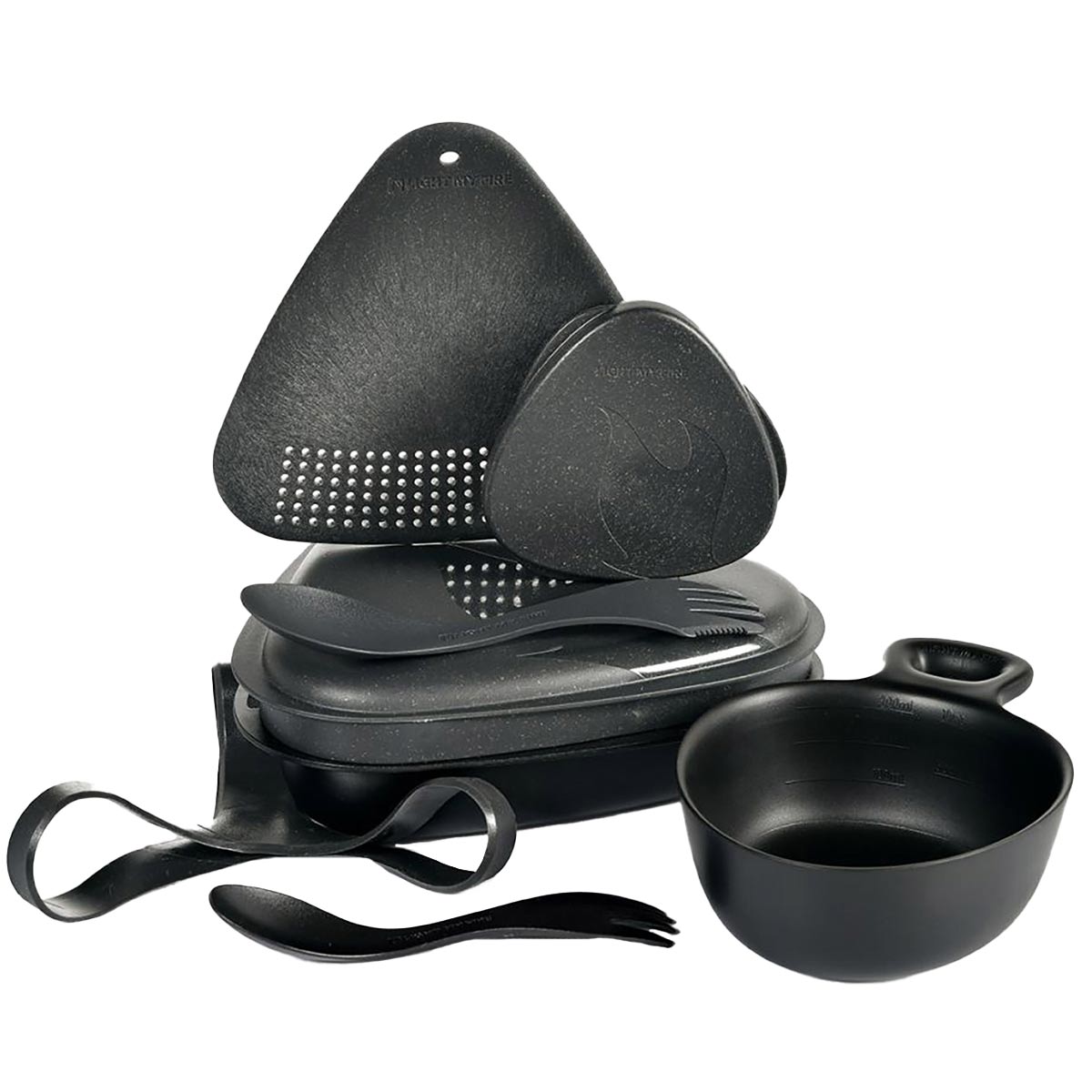 Zestaw turystyczny Light MY Fire Outdoor MealKit Bio - Salty Black