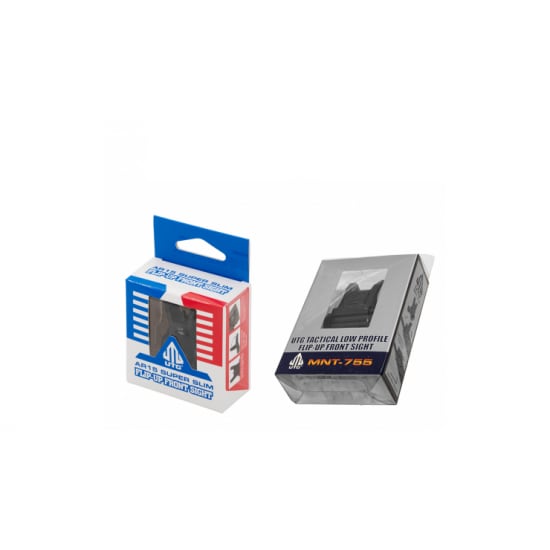 Muszka UTG typu Flip-Up Super Slim Standard A2 FSP - Black
