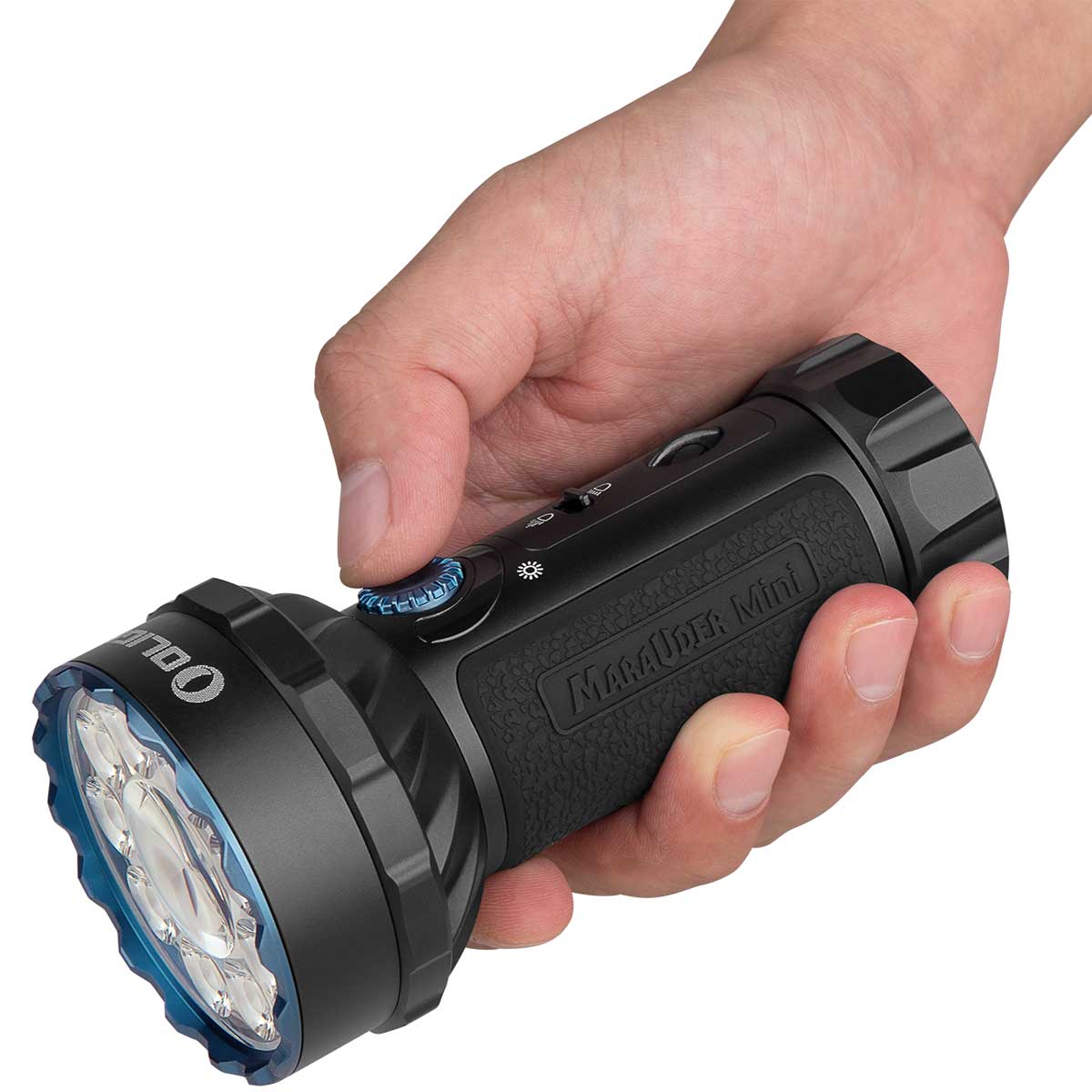 Latarka akumulatorowa Olight Marauder Mini Black - 7000 lumenów, zasięg 600 m