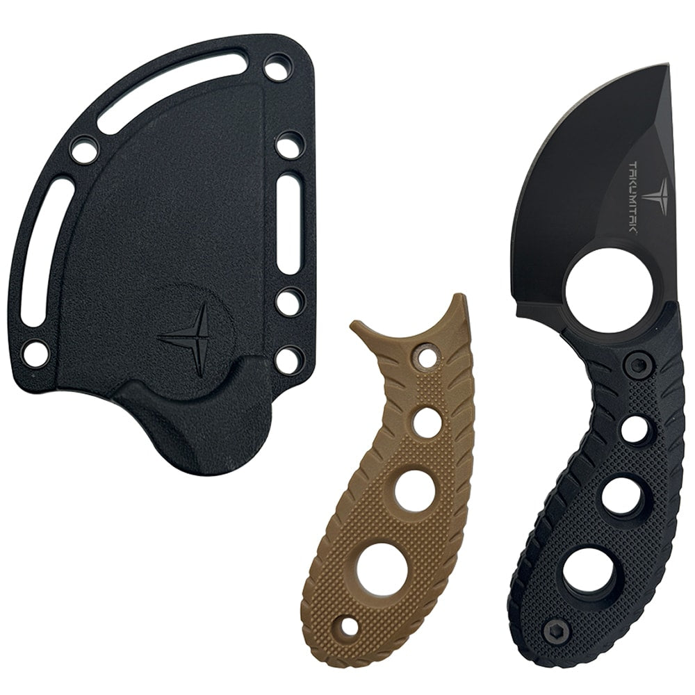 Nóż Takumitak Skinner - Black/Coyote Brown