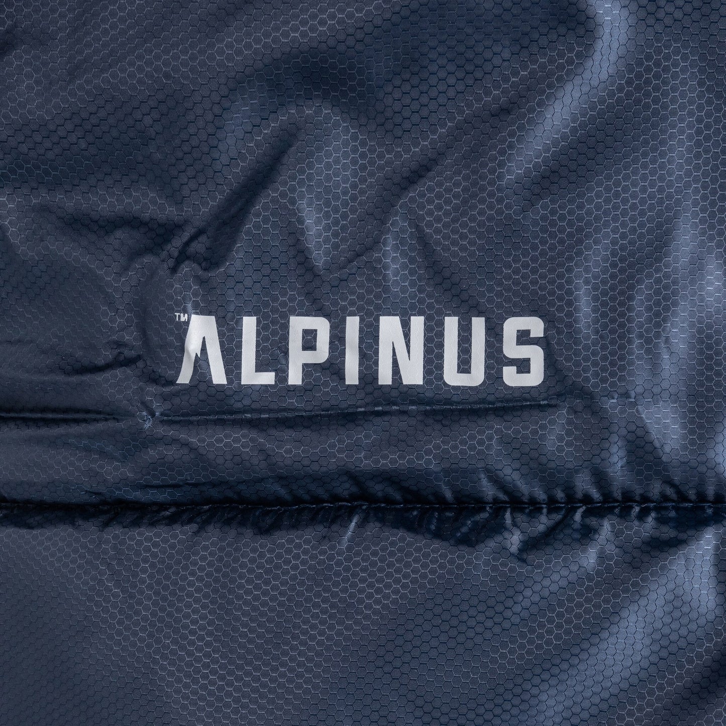 Śpiwór Alpinus Warm 1200 Granatowy - prawy