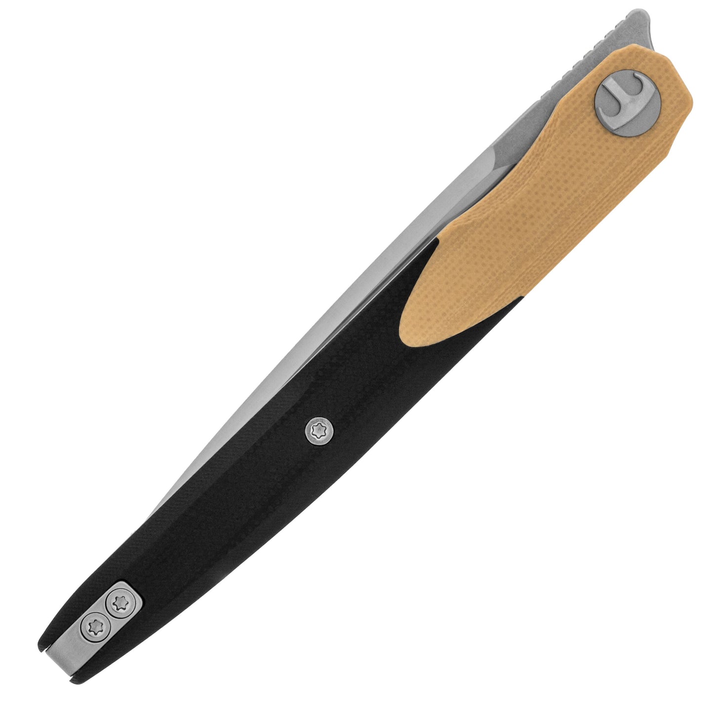 Nóż składany Bestechman Lanza G10 - Black/Coyote
