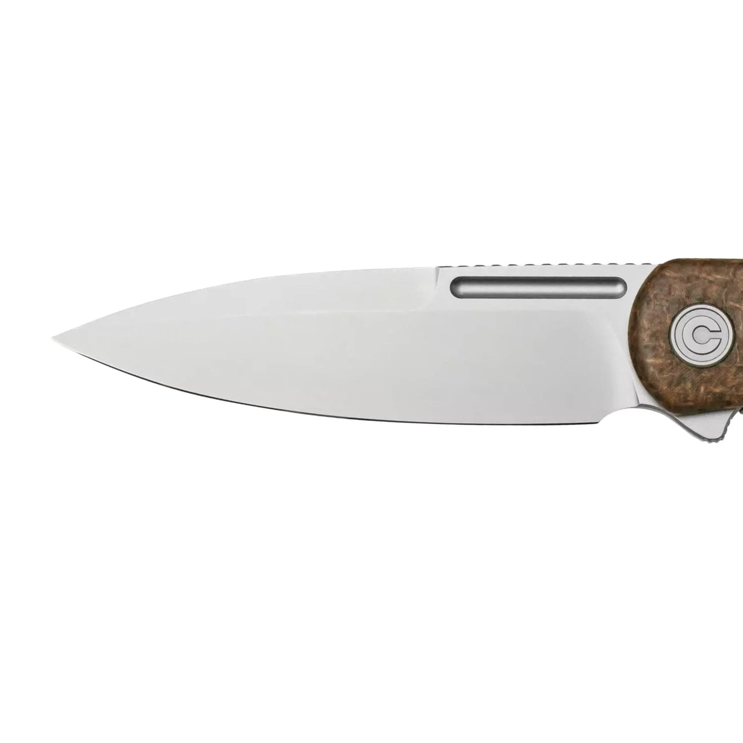 Nóż składany Civivi Cetos Micarta with Stainless Steel Handle - Brown/Grey