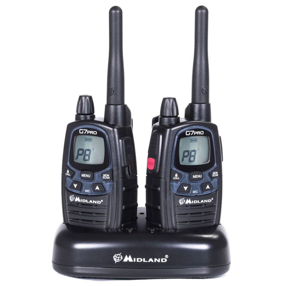 Radiotelefon Midland G7 Pro PMR - czarny - 2 szt.