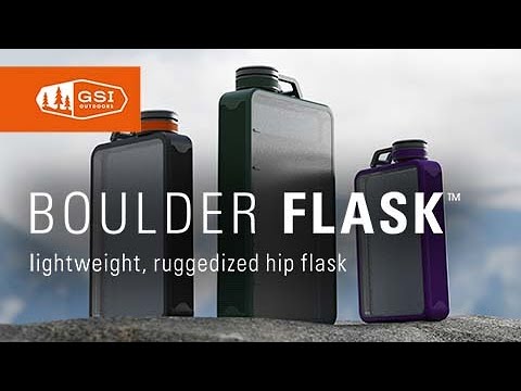 Piersiówka GSI Boulder 300 ml - Orange