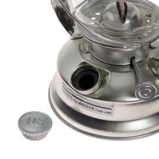 Lampa naftowa Mil-Tec 23 cm - Silver