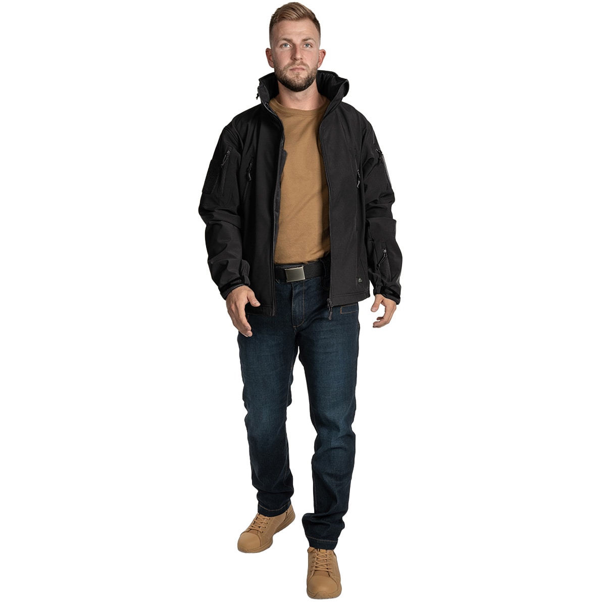 Kurtka Helikon Gunfighter Softshell Shark Skin Windblocker - Ash Grey
