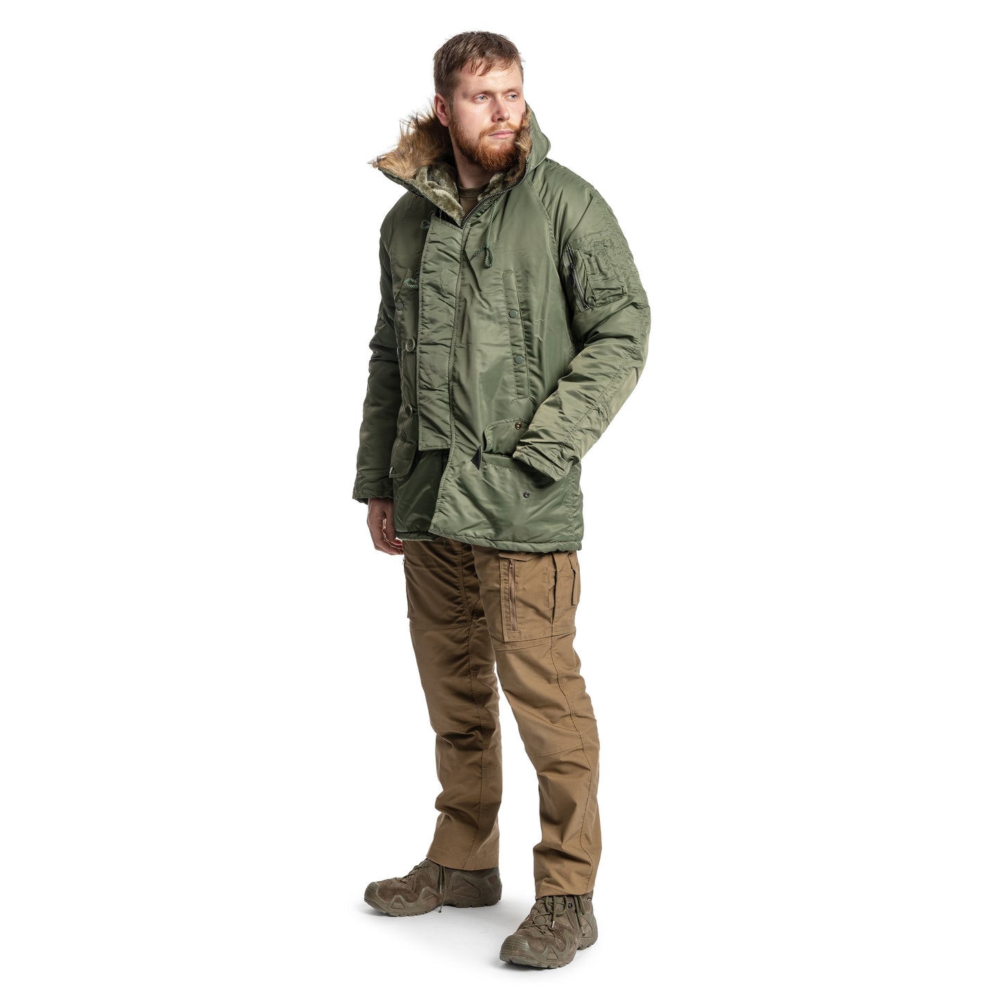 Kurtka Mil-Tec N3B Parka - Olive
