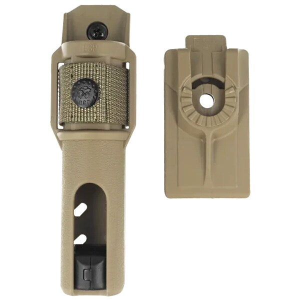 Pałka teleskopowa ESP Easy Lock Button Triangle End hartowana 20" - Khaki