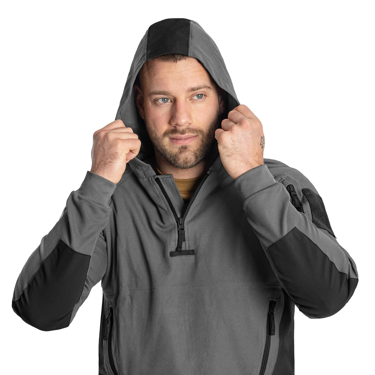 Bluza Helikon Range Hoodie TopCool - Shadow Grey/Black