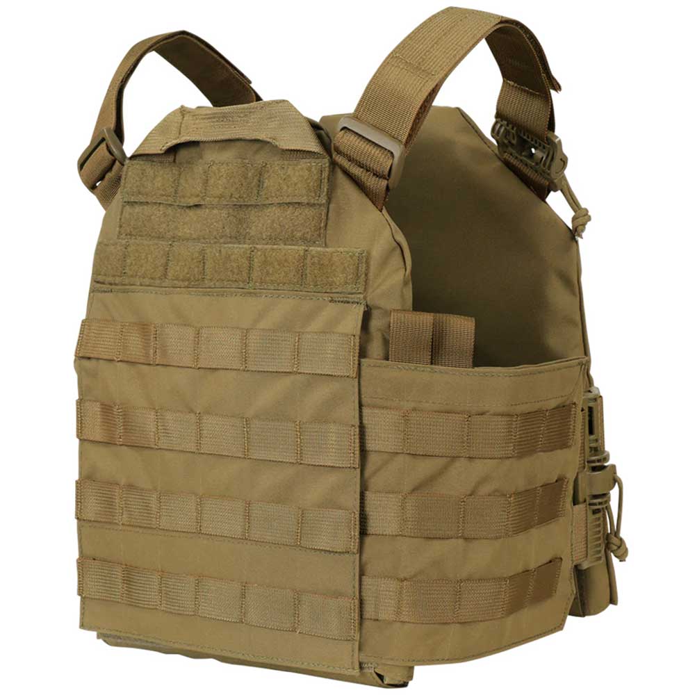 Kamizelka taktyczna typu Plate Carrier Condor Cyclone RS - Coyote Brown