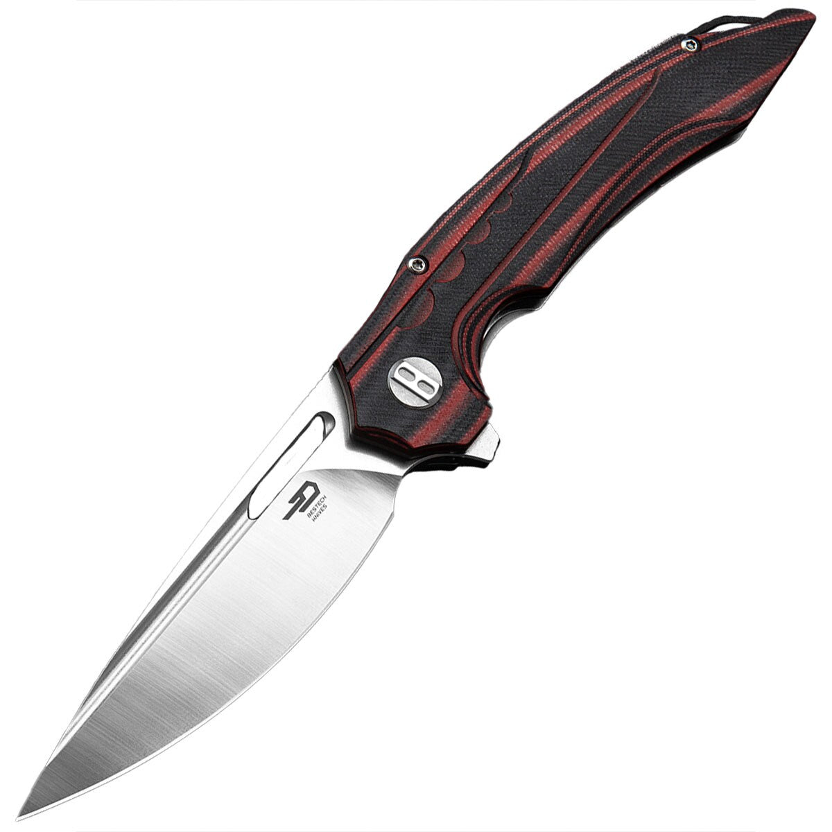 Nóż składany Bestech Knives Ornetta - Red / Black