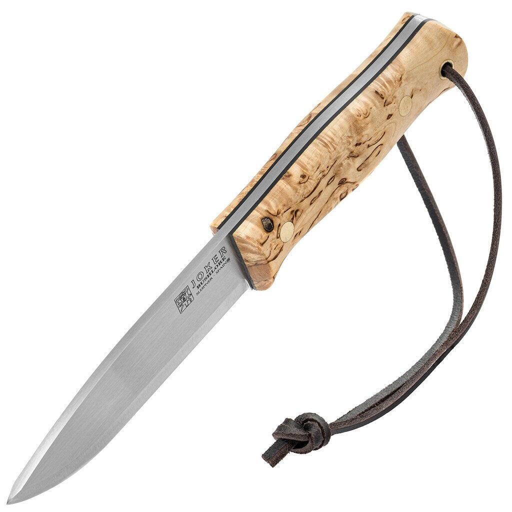 Nóż Joker Bushlore Curly Birch Scandi CL138