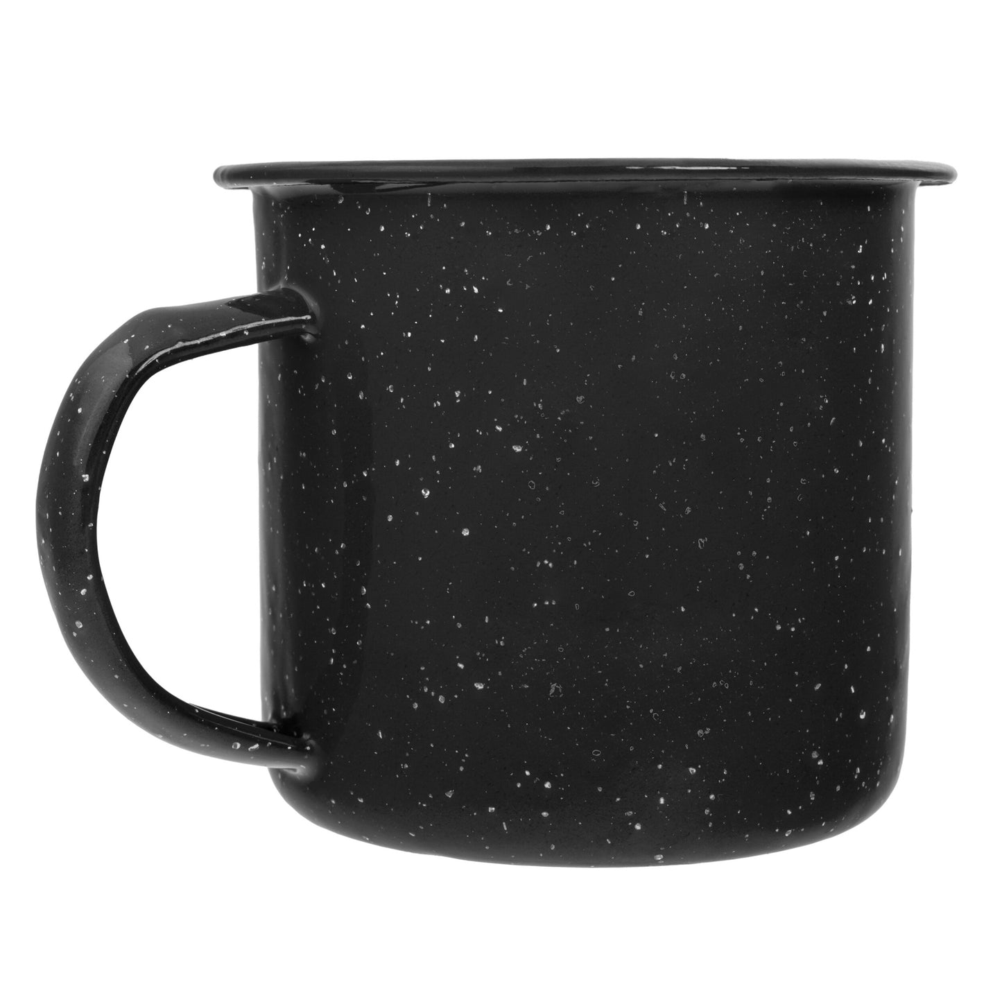 Kubek stalowy Mil-Tec Western 350 ml - Black