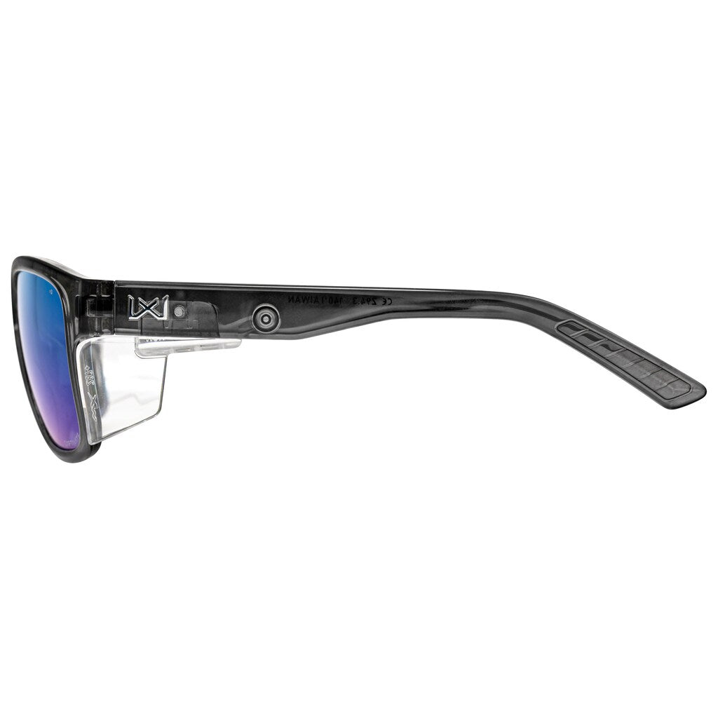Okulary Wiley X Ovation - Captive Polarized Blue Mirror/Gloss Crystal Dark Grey