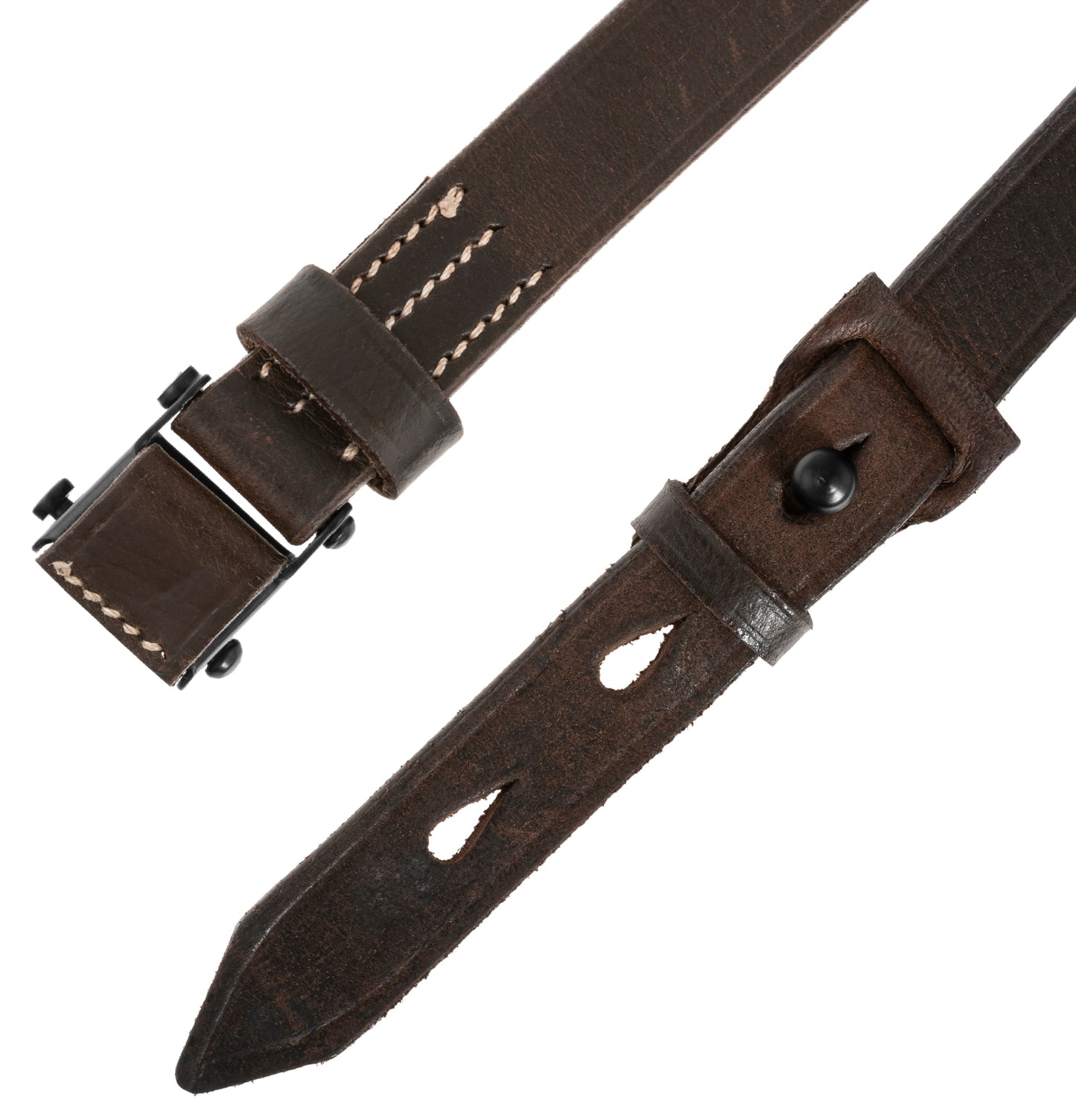 Pas nośny skórzany Mil-Tec do karabinu Mauser 98K - Brown