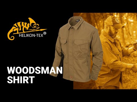 Koszula Helikon Woodsman - Earth Brown/Black