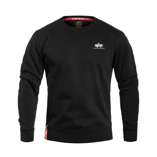Bluza Alpha Industries Basic Sweater Small Logo - Black
