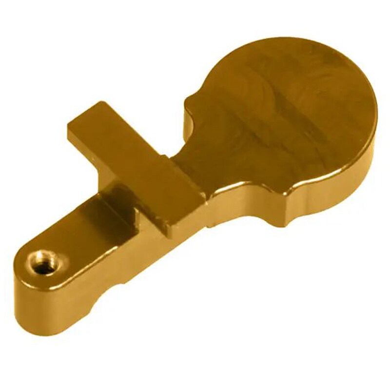 Dźwignia Gate Bolt Catch CNC 1A1 - Yellow