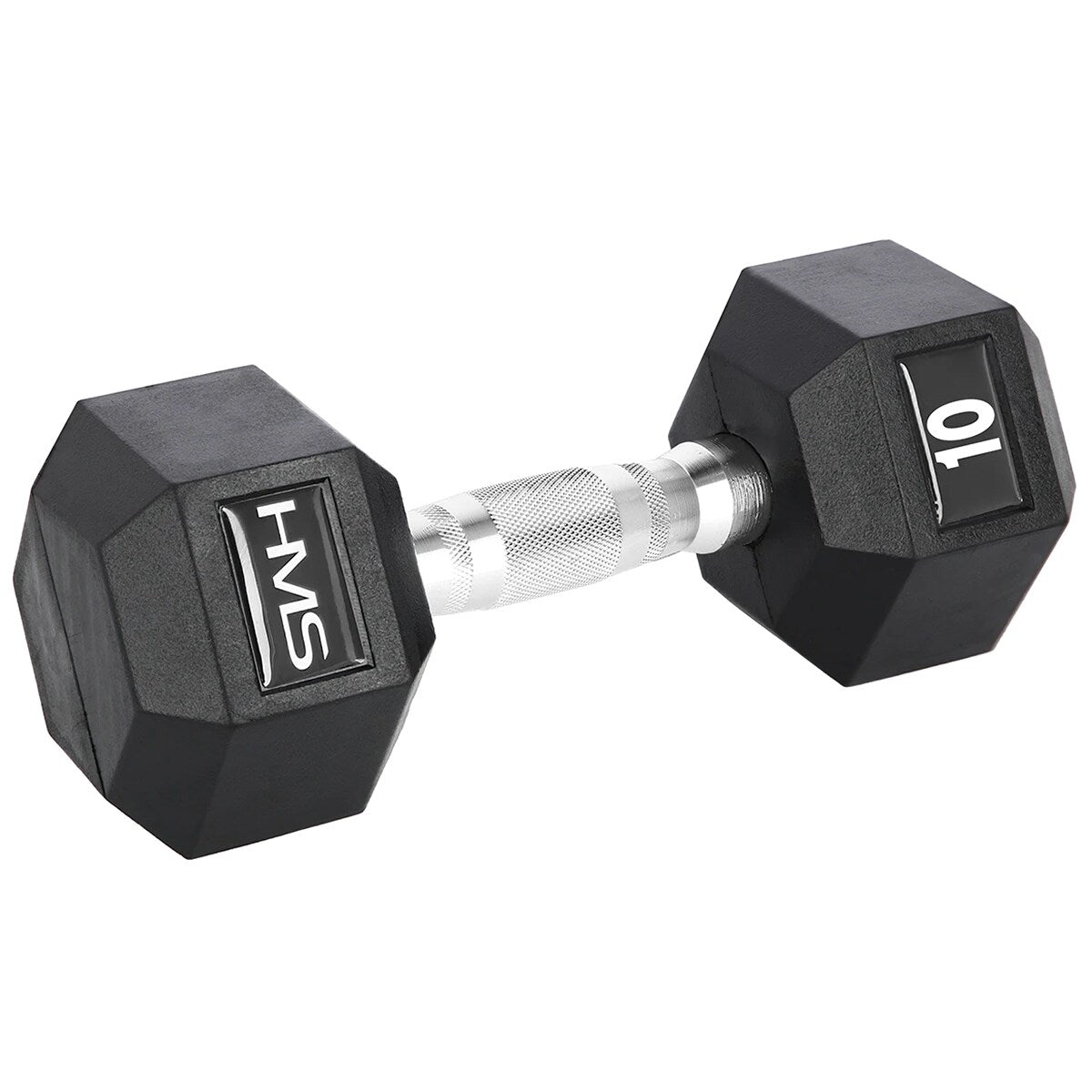 Hantel heksagonalny HMS Hex Pro 10 kg