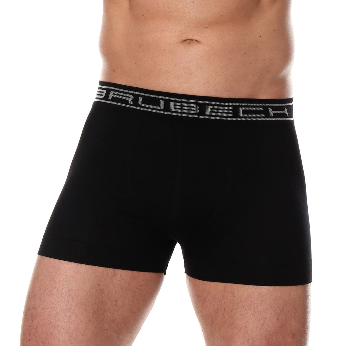 Bokserki termoaktywne Brubeck Classic Comfort Cotton - Czarne