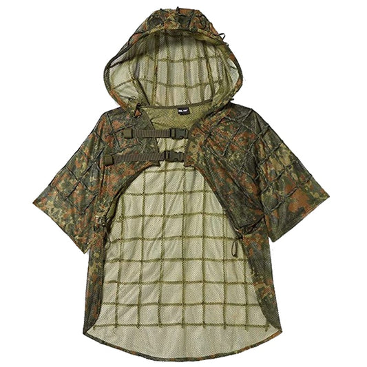Peleryna maskująca Mil-Tec Ghillie - Flecktarn
