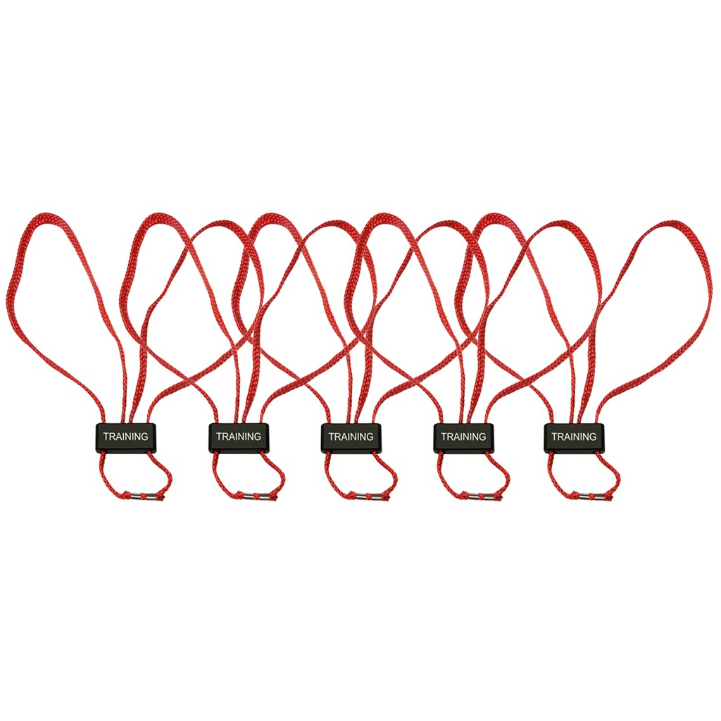 Kajdanki jednorazowe ESP treningowe Red - 5 szt.