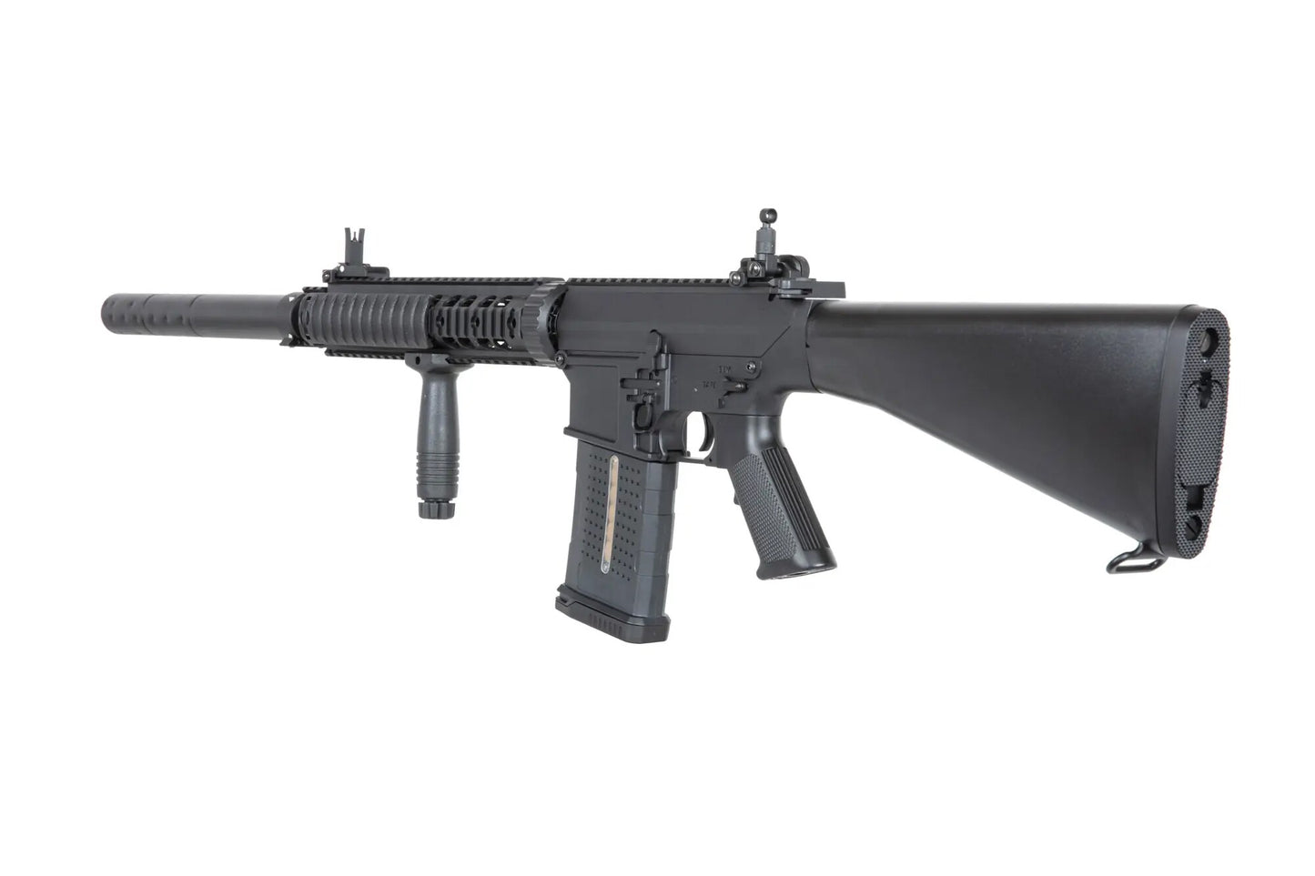Karabin wyborowy AEG A&K SR25-P-N z polimerową kolbą - Black