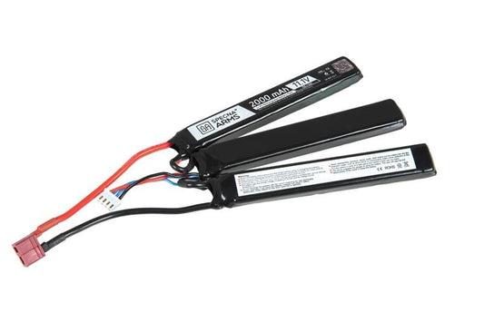 Akumulator ASG Specna Arms Li-Po 11,1V 2000 mAh 15/30C trójdzielny - T-Connect