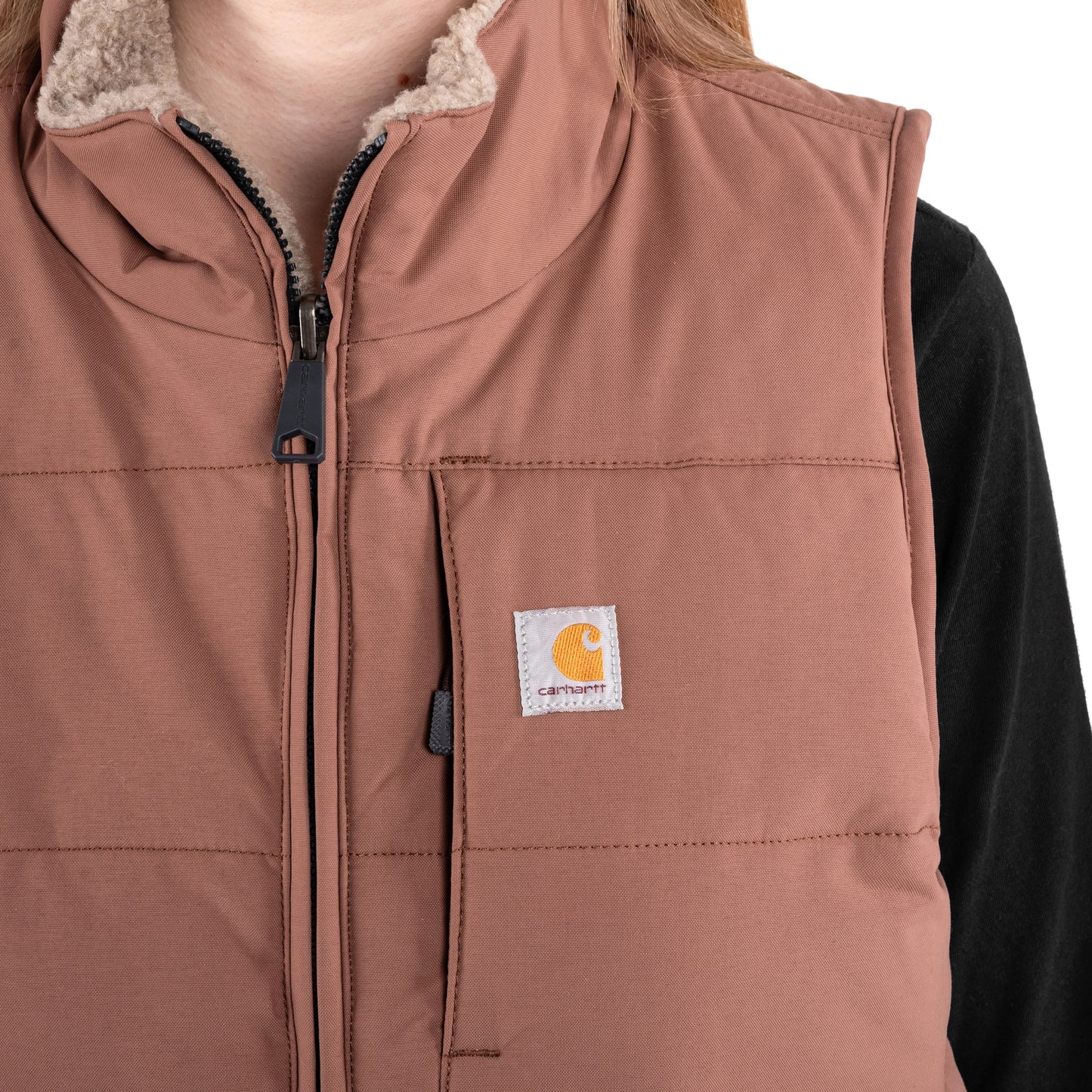 Bezrękawnik damski Carhartt Montana Relaxed Fit Insulated Vest - Nutmeg