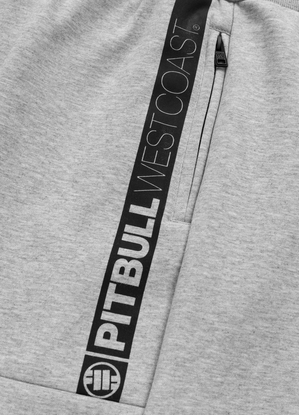 Spodnie dresowe Pitbull Saturn - Szary Melanż