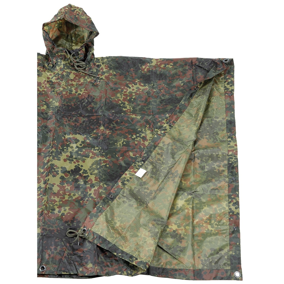 Ponczo MFH RipStop - Flecktarn BW Camo