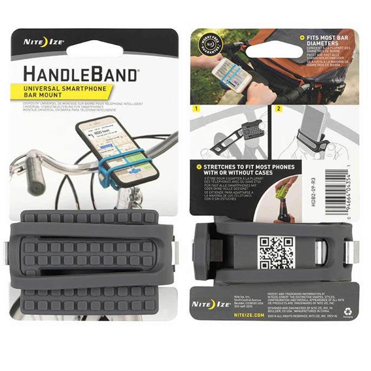 Uchwyt na telefon Nite Ize HandleBand Universal - Grey