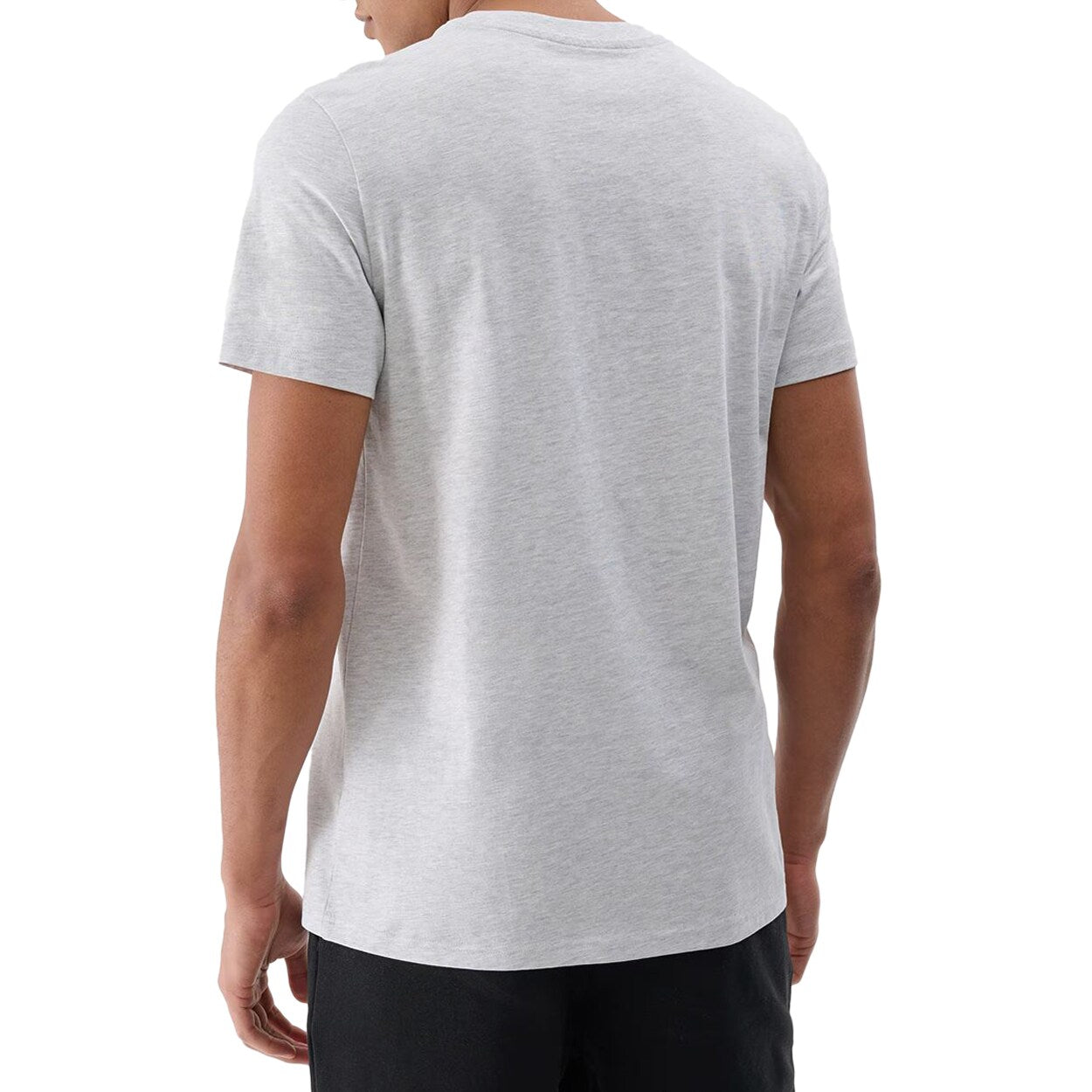 Koszulka T-Shirt 4F M2257 - Chłodny Jasny Szary Melanż
