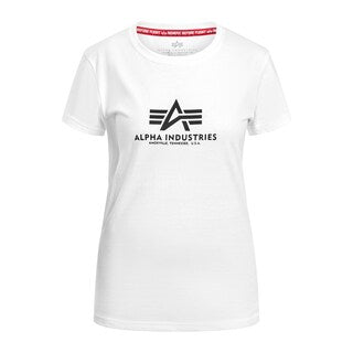 Koszulka T-shirt damska Alpha Industries New Basic - White