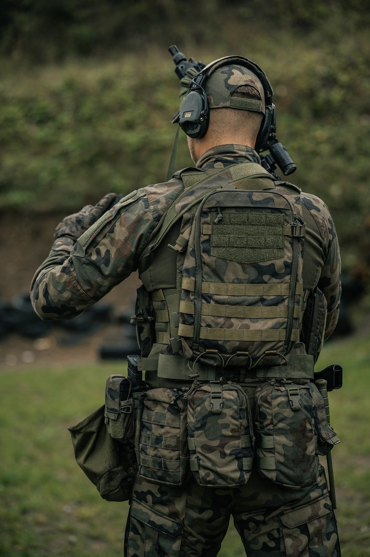 Kieszeń Helikon Guardian Multi Pouch Cordura - wz.93 Pantera PL Woodland