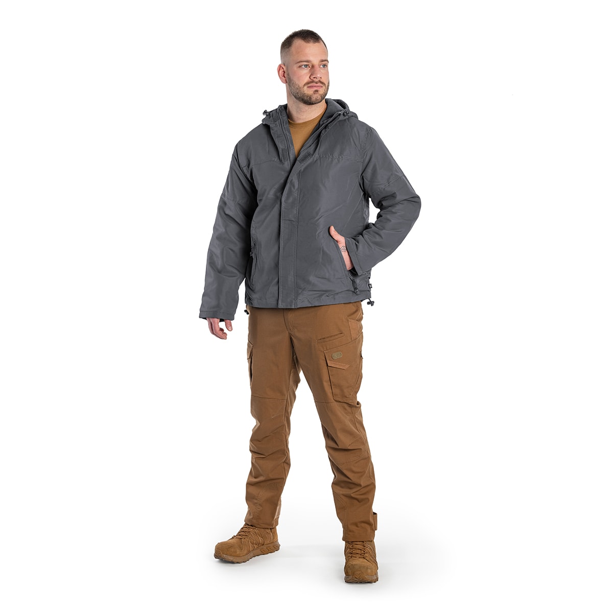 Kurtka Brandit Windbreaker Frontzip - Anthracite
