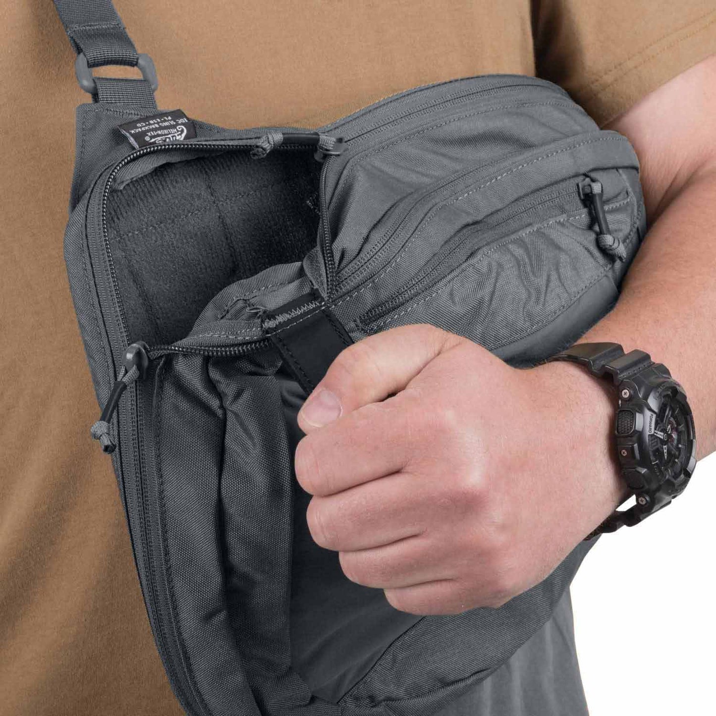 Plecak Helikon EDC Sling Cordura 6,5 l - Shadow Grey