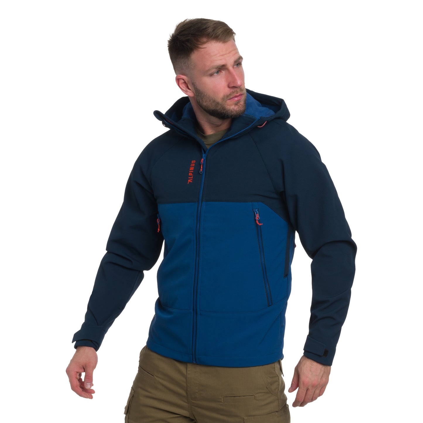 Kurtka Alpinus Softshell Pelat - Niebieska
