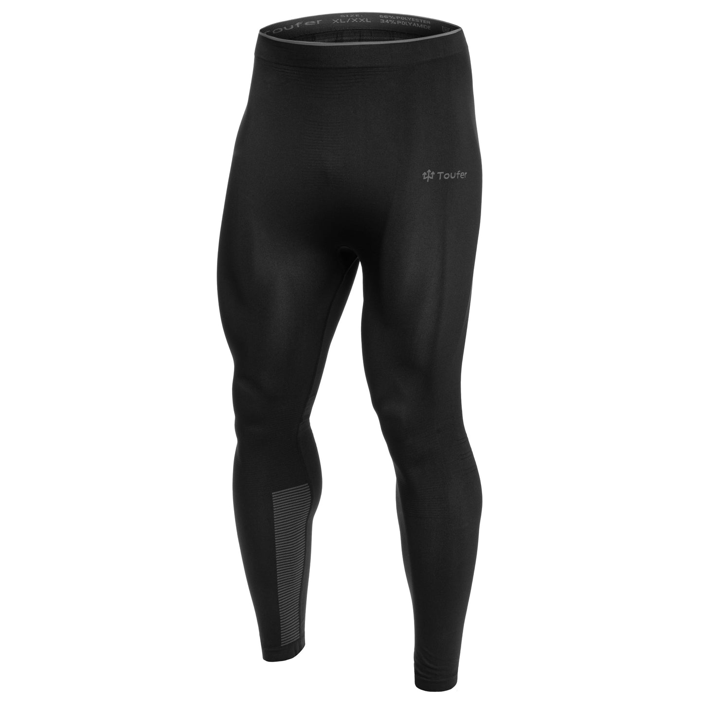 Bielizna termoaktywna Toufer Thermaflex Black/Grey - komplet
