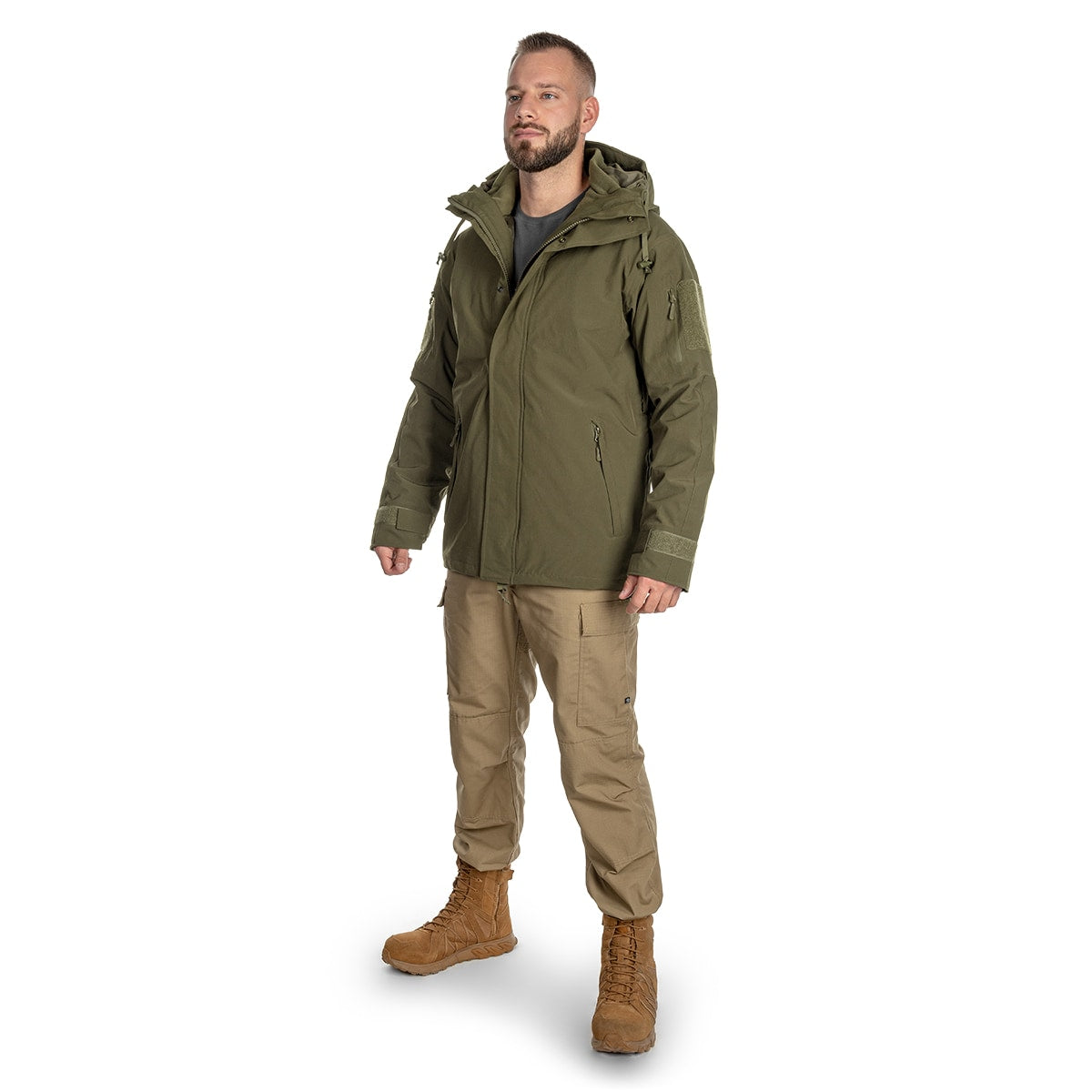 Kurtka Mil-Tec ECWCS Wet Weather Gen.II z podpinką - Ranger Green