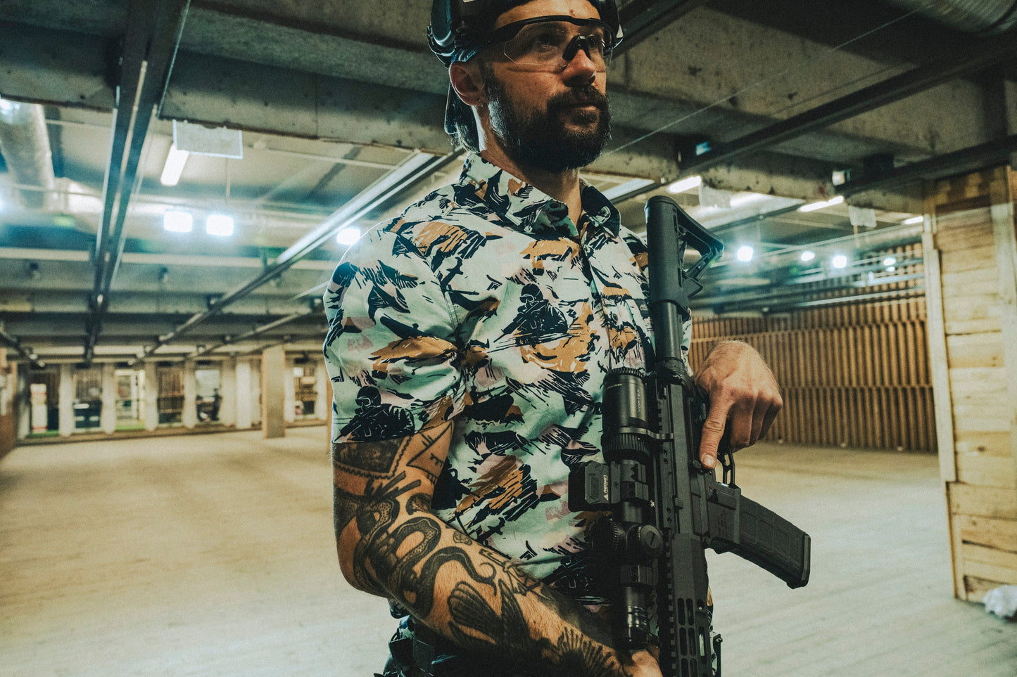 Koszula Helikon Tactical Hawaiian Short Sleeve - Pacific