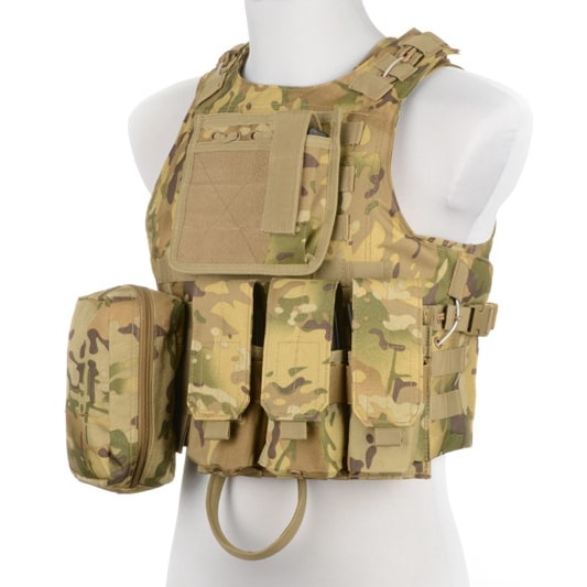 Kamizelka taktyczna GFC Tactical FSBE - Arid MC Camo